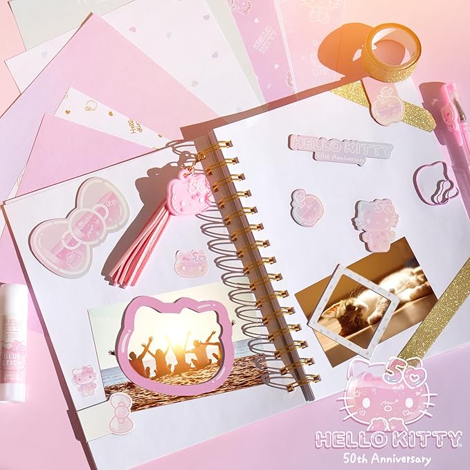 Hello Kitty 50th Anniversary DIY Journaling Set