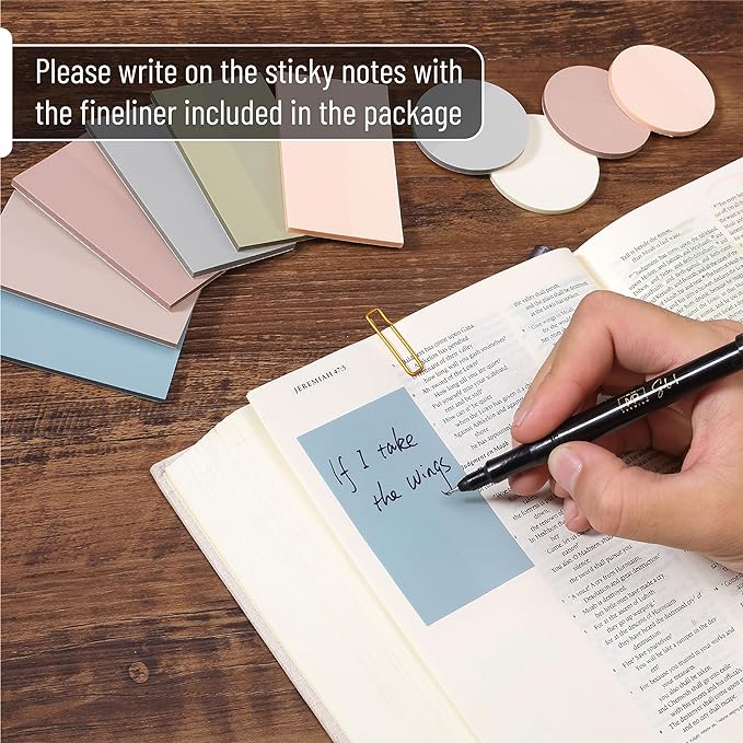 Mr. Pen- Bible Journaling Set (Selah Collection), Highlighters and Pens No Bleed, Scripture Markers, Washi Tape, Bible Tabs