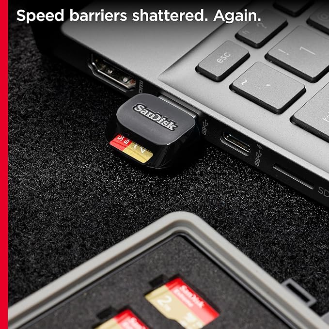 SanDisk 2TB Extreme microSDXC UHS-I Memory Card with Adapter - Up to 240MB/s, C10, U3, V30, 4K, 5K, A2, Micro SD Card- SDSQXAV-2T00-GN6MA