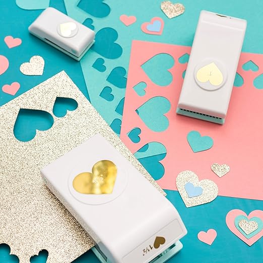 We R Memory Keepers Layering Punches 3/Pkg-Hearts