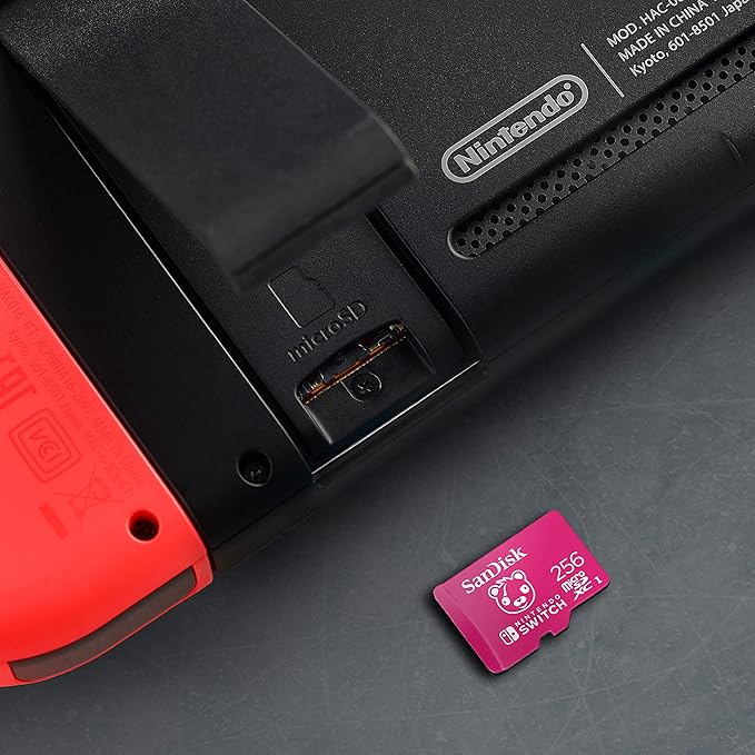 SanDisk 256GB microSDXC Card Licensed for Nintendo Switch, Fortnite Edition - SDSQXAO-256G-GN6ZG