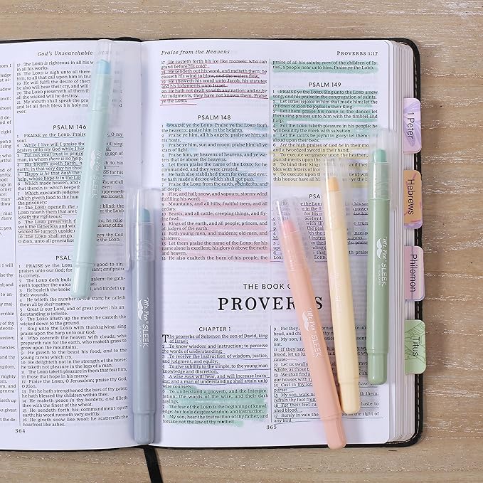 Mr. Pen- Bible Highlighters and Pens, 10 Pack, Gel Highlighters and Pens, Bible Journaling Kit