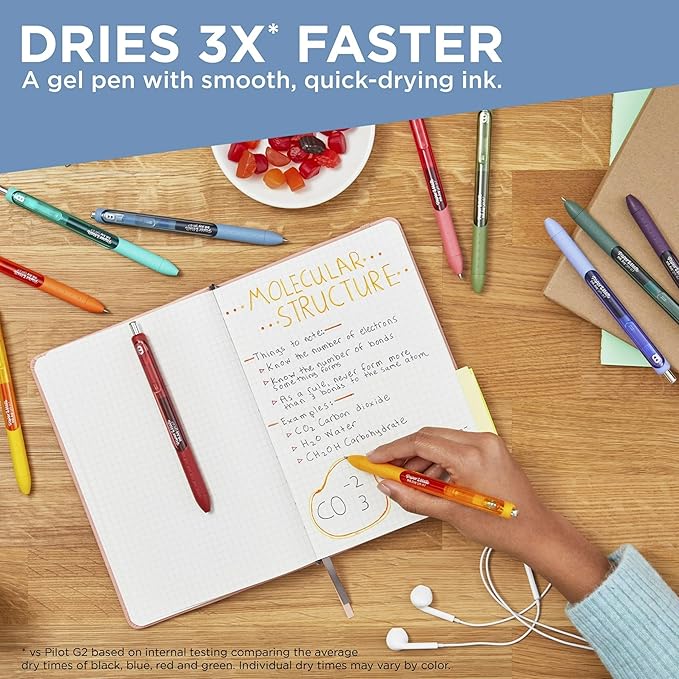 Paper Mate InkJoy Gel Pens, 0.7mm Medium Point, 18 Colors