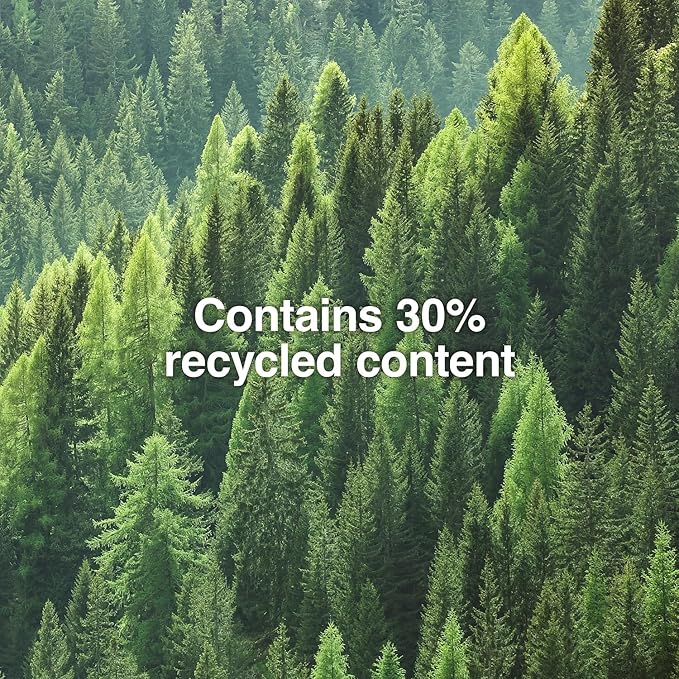 Staples 30% Recycled, 8.5 x 11 Inch, 20 lbs, 500-Sheets Pack, Canary, For Office, School & Home