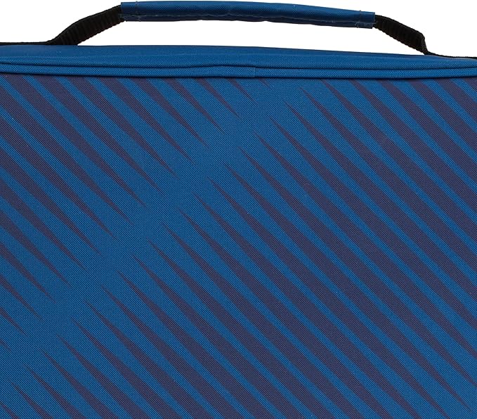Five Star Zipper Binder, 2 Inch 3-Ring Binder with Round Rings, 5-Tab Expanding File, 380 Sheet Capacity, Cobalt Blue (72534)