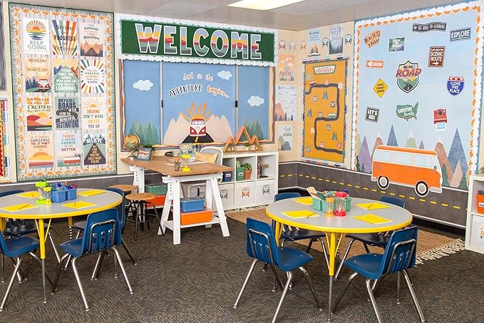 Teacher Created Resources Moving Mountains Road Trip On The Road to Good Choices Mini Bulletin Board (TCR9225)