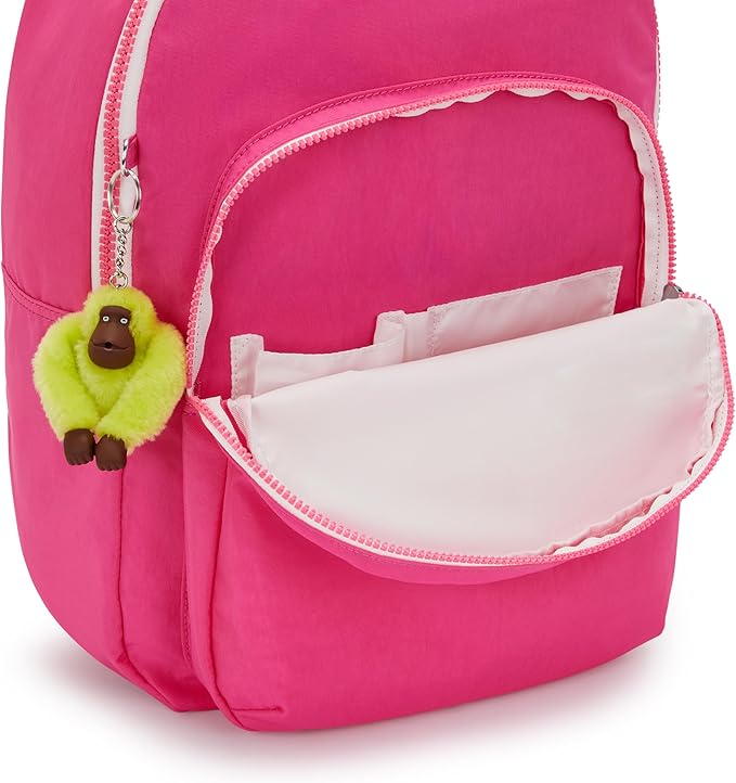 Kipling Women's Seoul 15" Laptop Backpack, Durable, Roomy with Padded Shoulder Straps, Built-In Protective Sleeve