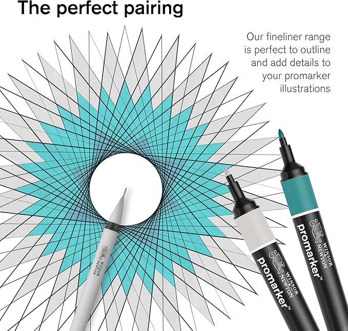 Winsor & Newton ProMarker Set, 6 Count, Skyscape