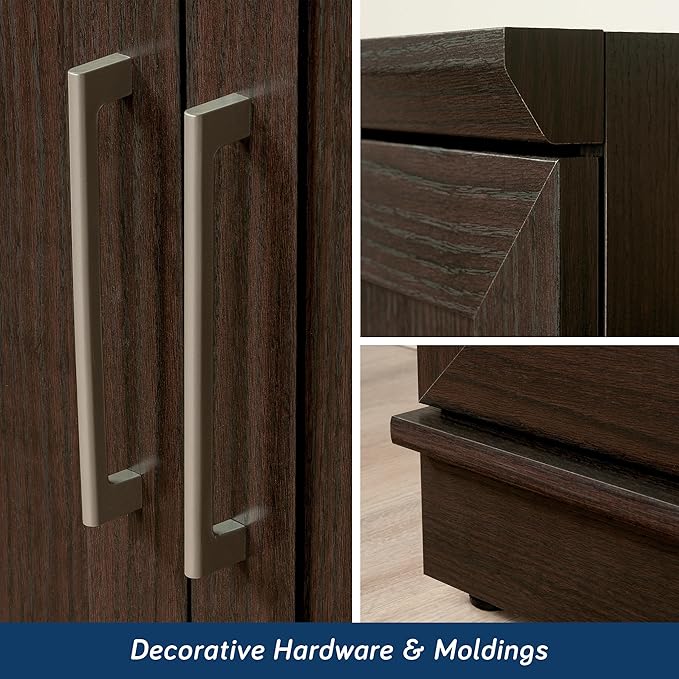 Sauder HomePlus Storage Cabinet/ Pantry cabinets, Dakota Oak finish
