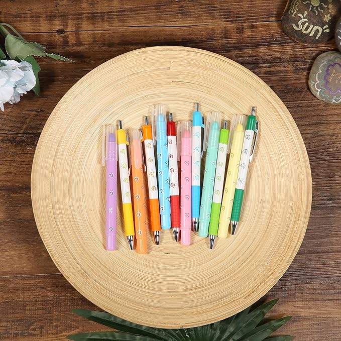Mr. Pen- Bible Highlighters and Pens No Bleed, 12 Pack, Gel Highlighters, Bible Pens No Bleed Through