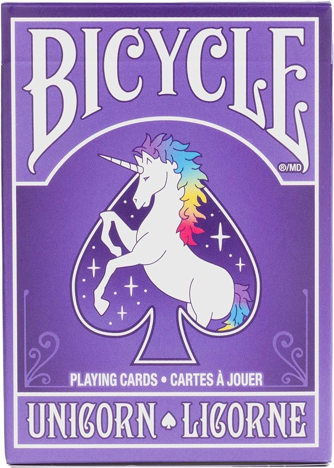 Bicycle Unicorn Playing Cards, Standard Index, 1 Deck