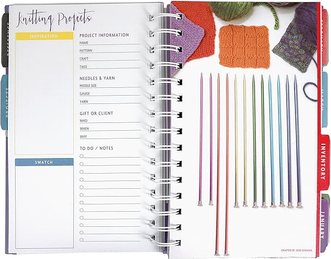 Boye BOY3616440000W 12 Month Planner Knitting