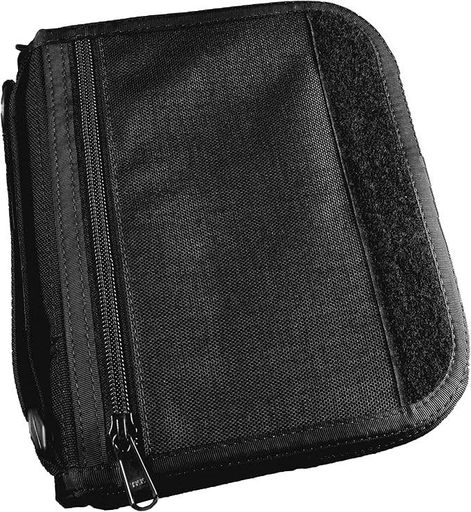Rite in the Rain Weatherproof Starter Field Planner Kit, Black CORDURA fabric Cover, 1" Ring Binder, Ruler / Writing Guard (No. 9250B)