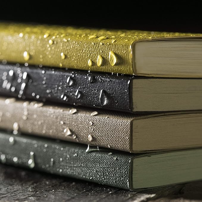 Rite in the Rain Weatherproof Soft Cover Notebook, 4.625" x 7.25", Tan Cover, Universal Pattern (No. 974T)
