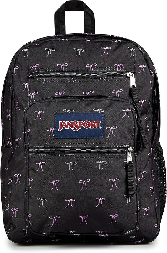 JanSport Laptop Backpack - Computer Bag with 2 Compartments, Ergonomic Shoulder Straps, 15” Laptop Sleeve, Haul Handle - Bad Bows