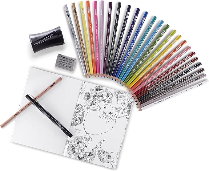 Prismacolor Adult Kit, 29-Pack, Coloring Set 29 Pieces