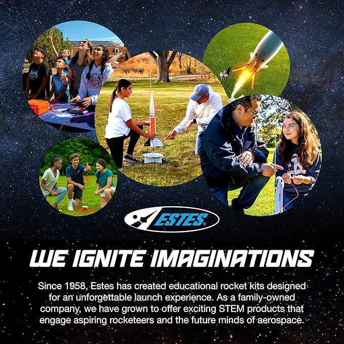 Estes 1718 Bulk Pack of 12 Green Eggs Payload Model Rocket Kits, Intermediate Flying-Rocket Model Kits for Ages 10+