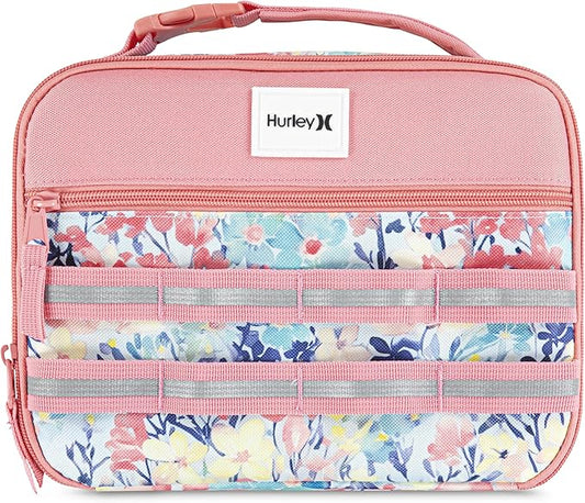 Hurley School Lunch Tote, Sunset Coral