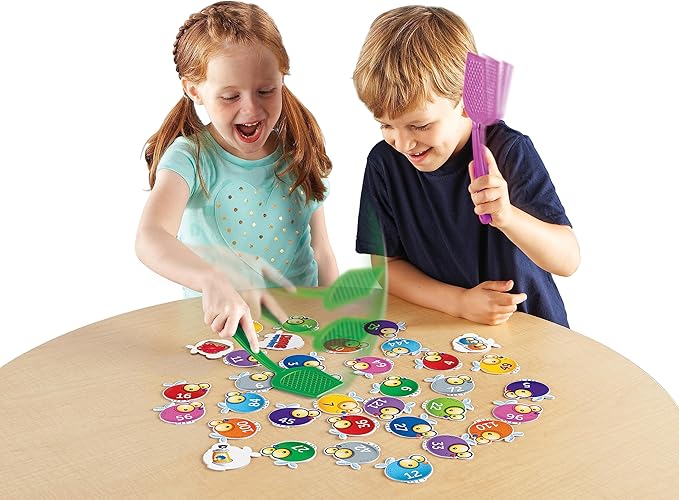 Learning Resources Multiplication Swat, Sight Swat Game, Gross Motor Skills, Critical Thinking Skills, Ages 6+