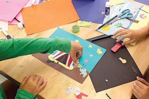 Prang (Formerly SunWorks) Construction Paper, Gray, 9" x 12", 100 Sheets