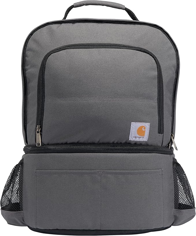 Mens Insulated 24 Can Two Compartment Cooler Backpack Backpack With FullyInsulated Cooler Base