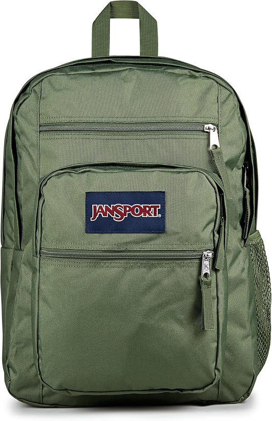 JanSport Laptop Backpack - Computer Bag with 2 Compartments, Ergonomic Shoulder Straps, 15” Laptop Sleeve, Haul Handle - Cargo Green