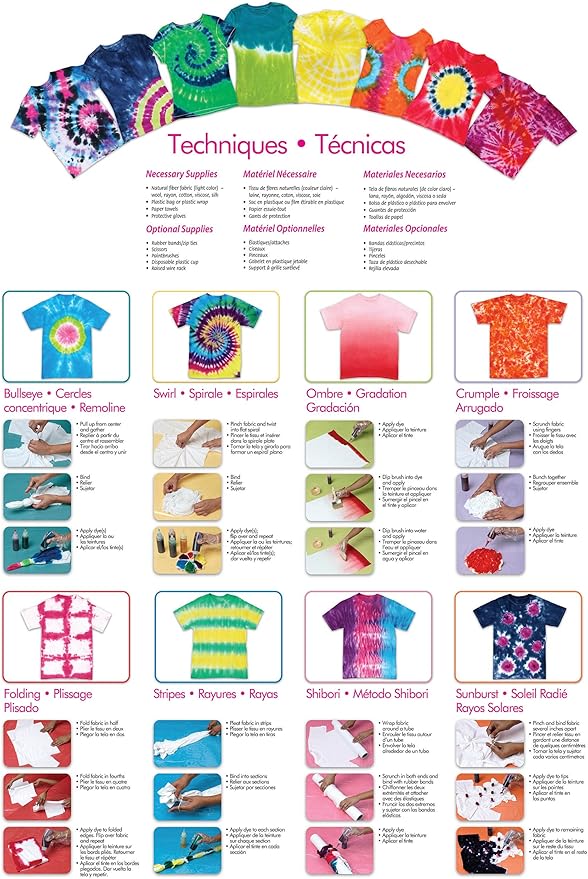 Tulip 12-Color Tie Dye Kit - Kaleidoscope