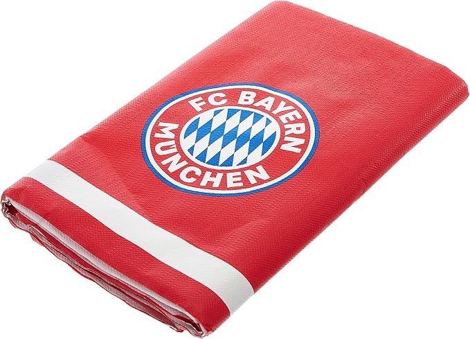 amscan 9906511 FC Bayern Munich Cloth 120 x 180 cm Blue/White/Red Paper Perfect for Fan or Football Party Table Decoration/Record Master Logo
