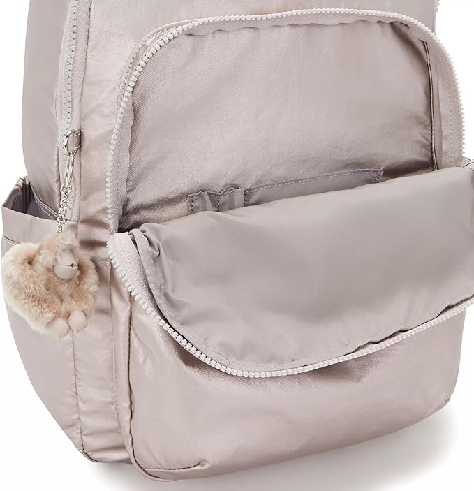 Kipling Women's Seoul 15" Laptop Backpack, Durable, Roomy with Padded Shoulder Straps, Built-In Protective Sleeve