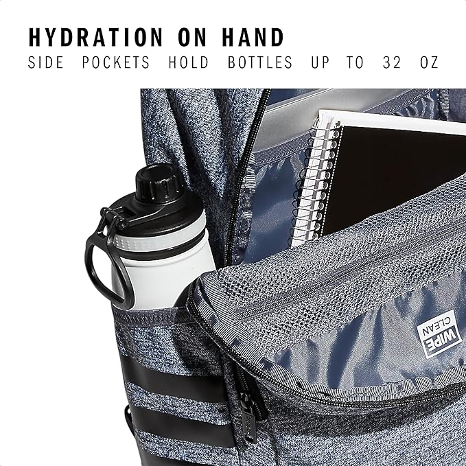 3-Stripe Classic backpack for men and women, bag with laptop sleeve