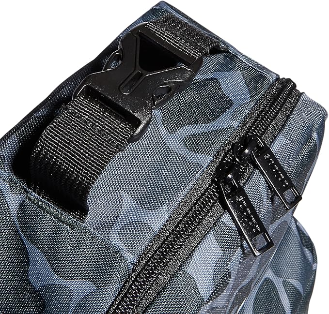 adidas Unisex Santiago Lunch Bag, Insulated School Food Container Box Discontinued, Nomad Camo Grey/White/2.0, One Size