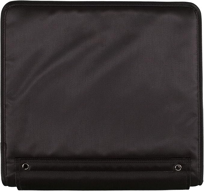 Five Star Sewn Zipper Binder, Fabric, 2 Inch 3 Ring Binder With 4 Inch Capacity, Assorted Colors, Color Selected For You, 1 Count (Pack of 1)