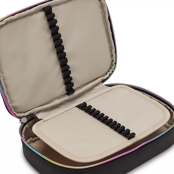 Kipling Women's 100 Pens Printed Case, Organize Accessories, Art Supplies, Makeup, Travel Organizer