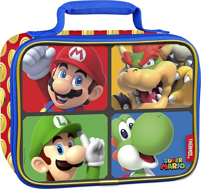 THERMOS Soft Lunch Kit, Super Mario Brothers