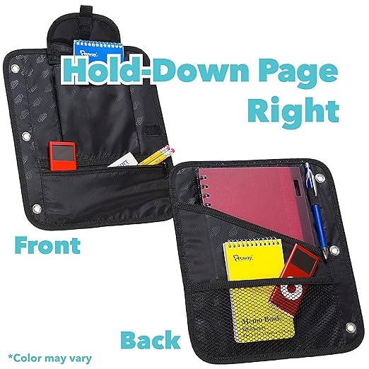 Case-it The Dual 2-in-1 Zipper Binder | Two 1.5-Inch D-Rings, 600 Sheet Capacity, Pencil Pouch & Multiple Pockets | School & Office Organizer with Shoulder Strap | Dual-101 Monster Design Purpal