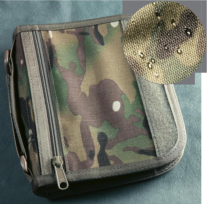 Rite in the Rain Weatherproof Starter Field Planner Kit, MultiCam CORDURA fabric Cover, 1" Ring Binder, Ruler / Writing Guard (No. 9250M)