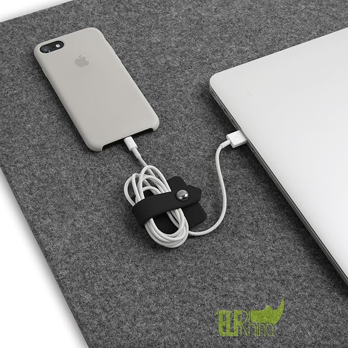 Cord Organizer Earbuds Holder Earphone Wrap Earphones Organizer Headset Headphone Earphone Wrap Winder Cord Manager Cable Winder Set of 2