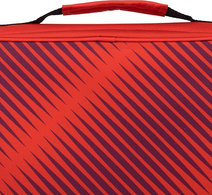 Five Star Zipper Binder, 2 Inch 3-Ring Binder with Round Rings, 5-Tab Expanding File, 380 Sheet Capacity, Fire Red (72538)