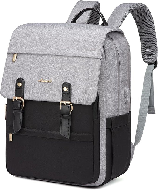 LOVEVOOK Travel Laptop Backpack Purse for Women Fashion Vintage Computer Backpack 15.6 Inch Large Teacher Nurse Backpack Casual Daypack for Business Work College