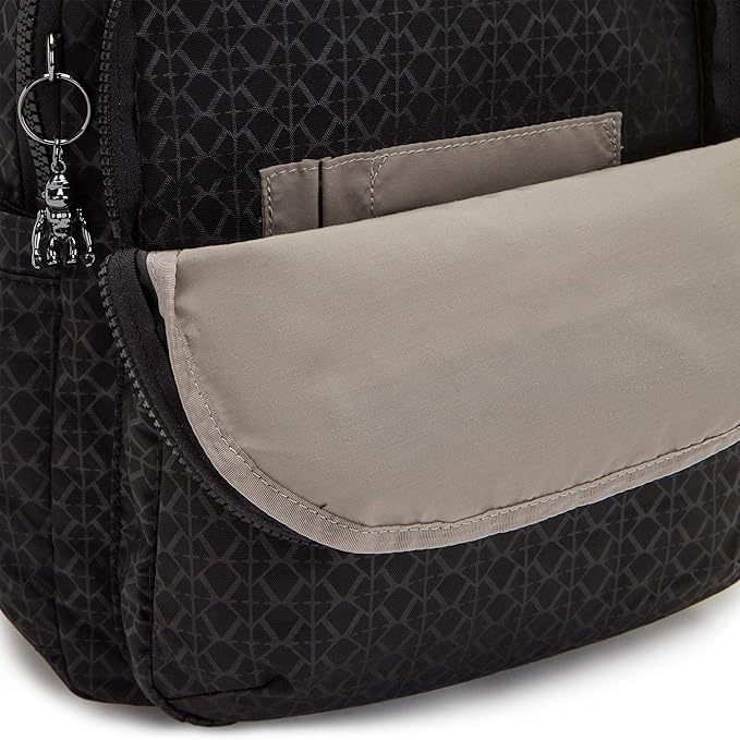 Kipling Women's Seoul 15" Laptop Backpack, Durable, Roomy with Padded Shoulder Straps, Built-In Protective Sleeve