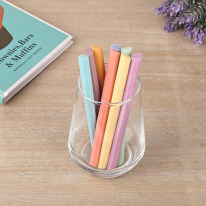 Mr. Pen- Aesthetic Highlighters, 8 pcs, Chisel Tip, Jewel Tones, Bible Highlighters No Bleed