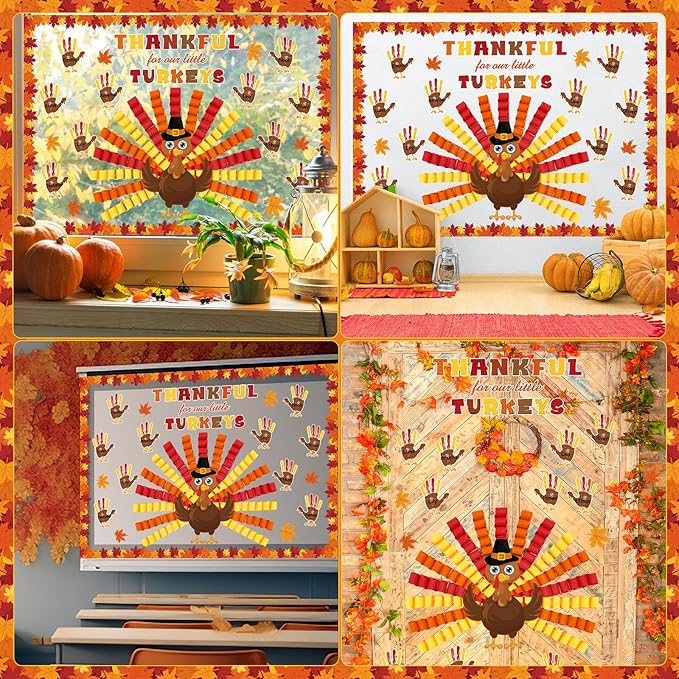 St.Patrick's Day Bulletin Board Set 3D Rainbow Classroom Decorations Gold Coin Paper Cutouts with Borders for Door Wall Decor Home Office Supplies(12 x 12 x 0.6 Inch,Turkey)
