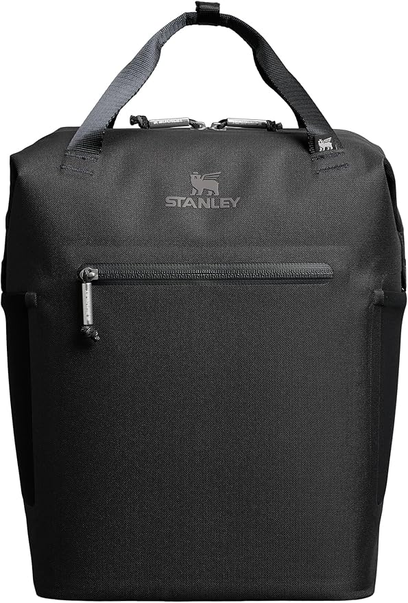 Stanley All Day Madeleine Backpack Soft Cooler 20 Can Cooler with Handle and Shoulder Straps Insulated Travel Bag with Zipper BPA-Free