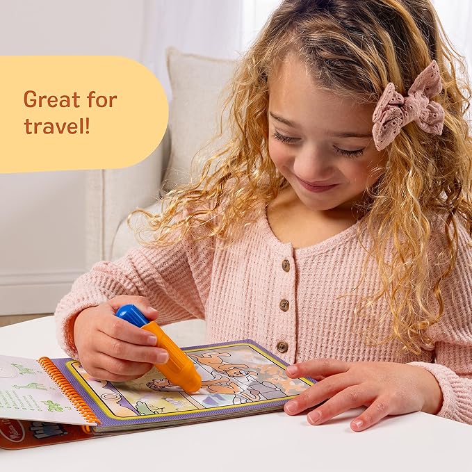 Melissa & Doug On The Go Water Wow! Reusable Water-Reveal Activity Pad - Safari - FSC Certified
