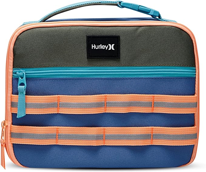 Hurley School Lunch Tote, Shoreline/Beetle