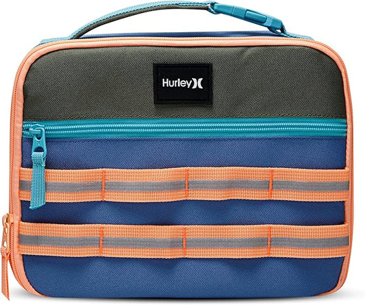 Hurley School Lunch Tote, Shoreline/Beetle