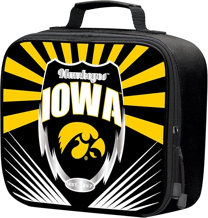 Officially Licensed NCAA Lightning Kids Lunch Kit Bag, Multi Color, 10" x 8.5" x 3"