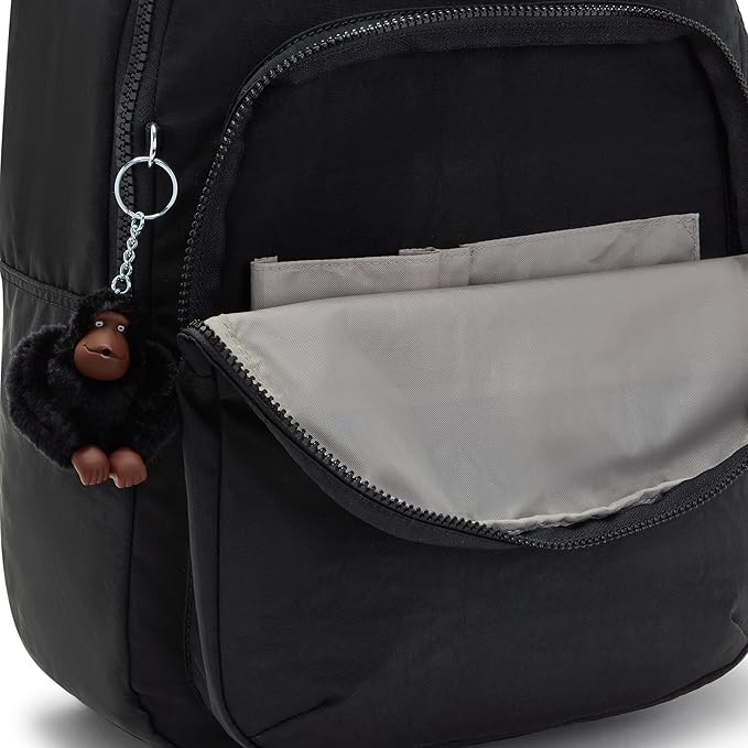 Kipling Women's Seoul 15" Laptop Backpack, Durable, Roomy with Padded Shoulder Straps, Built-In Protective Sleeve