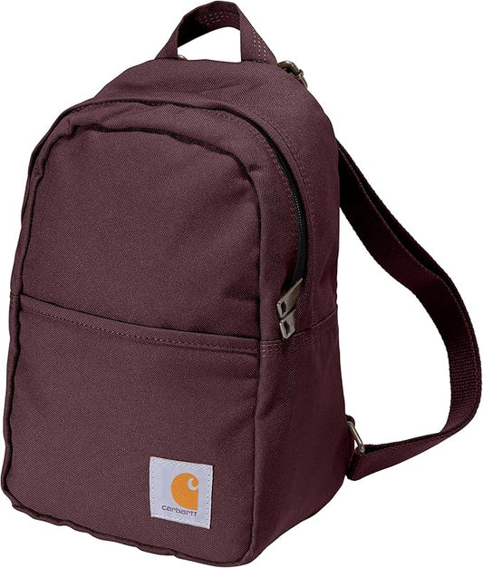 Carhartt Classic Mini Backpack, Durable, Water-Resistant Backpack with Adjustable Shoulder Straps, Port