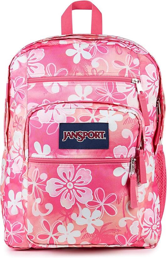 JanSport Laptop Backpack - Computer Bag with 2 Compartments, Ergonomic Shoulder Straps, 15” Laptop Sleeve, Haul Handle - Hiblisscus